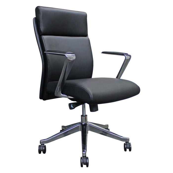 Mediterranean Low Back - Executive Conference Leather Chair