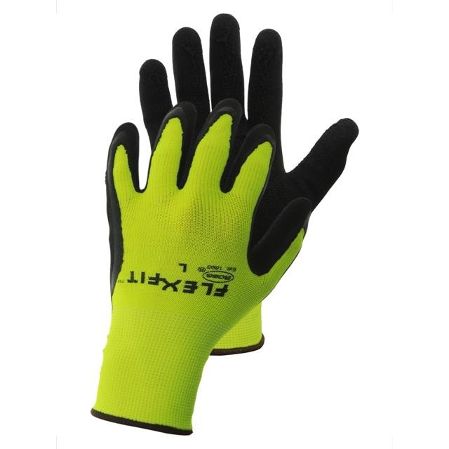 GLOVE, (String Knit) Hi-Viz Yellow