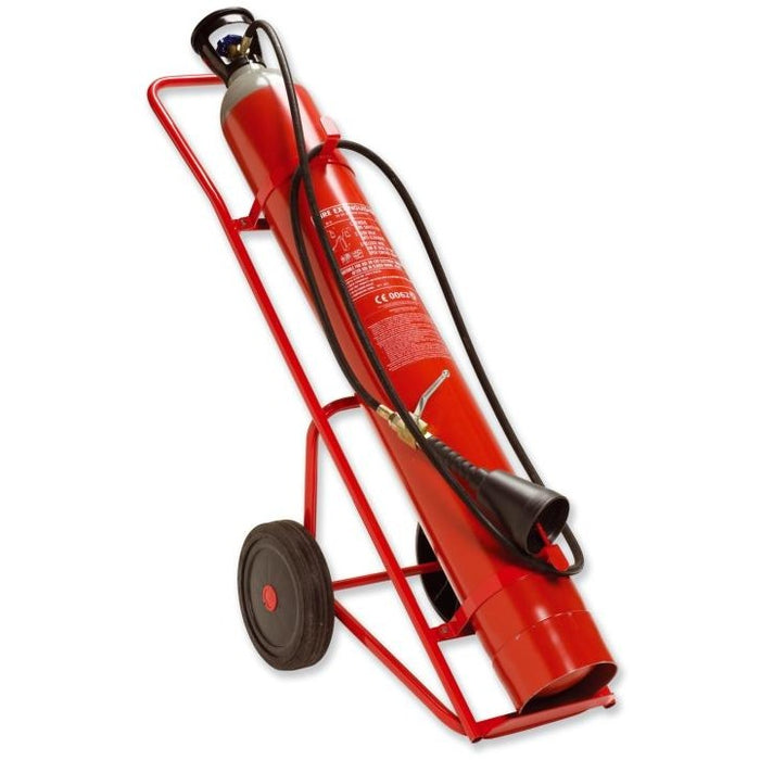 Fire Extinguisher CO2 - 30KG Wheeled Unit