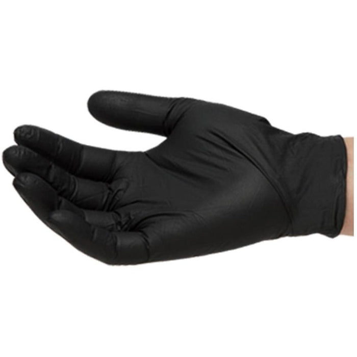 BLACK NITRIL DISP GLOVE