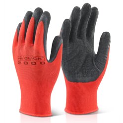 Glove String Knit Hi-Viz Orange