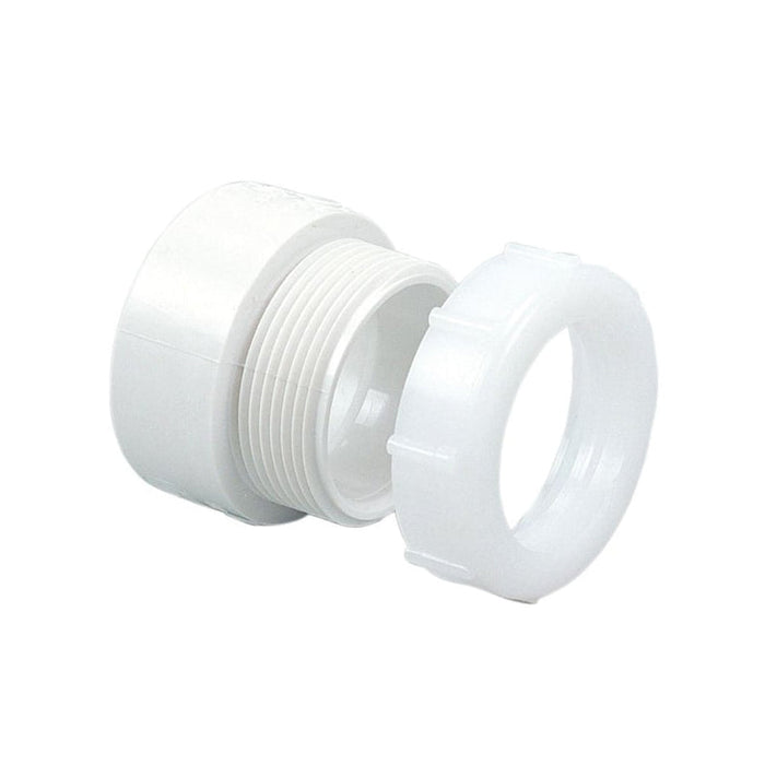 PVC Trap Adaptor 1 1/2" X 1 1/4" DWV