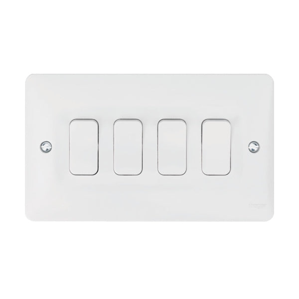 4 Gang 2 Way Light Switch